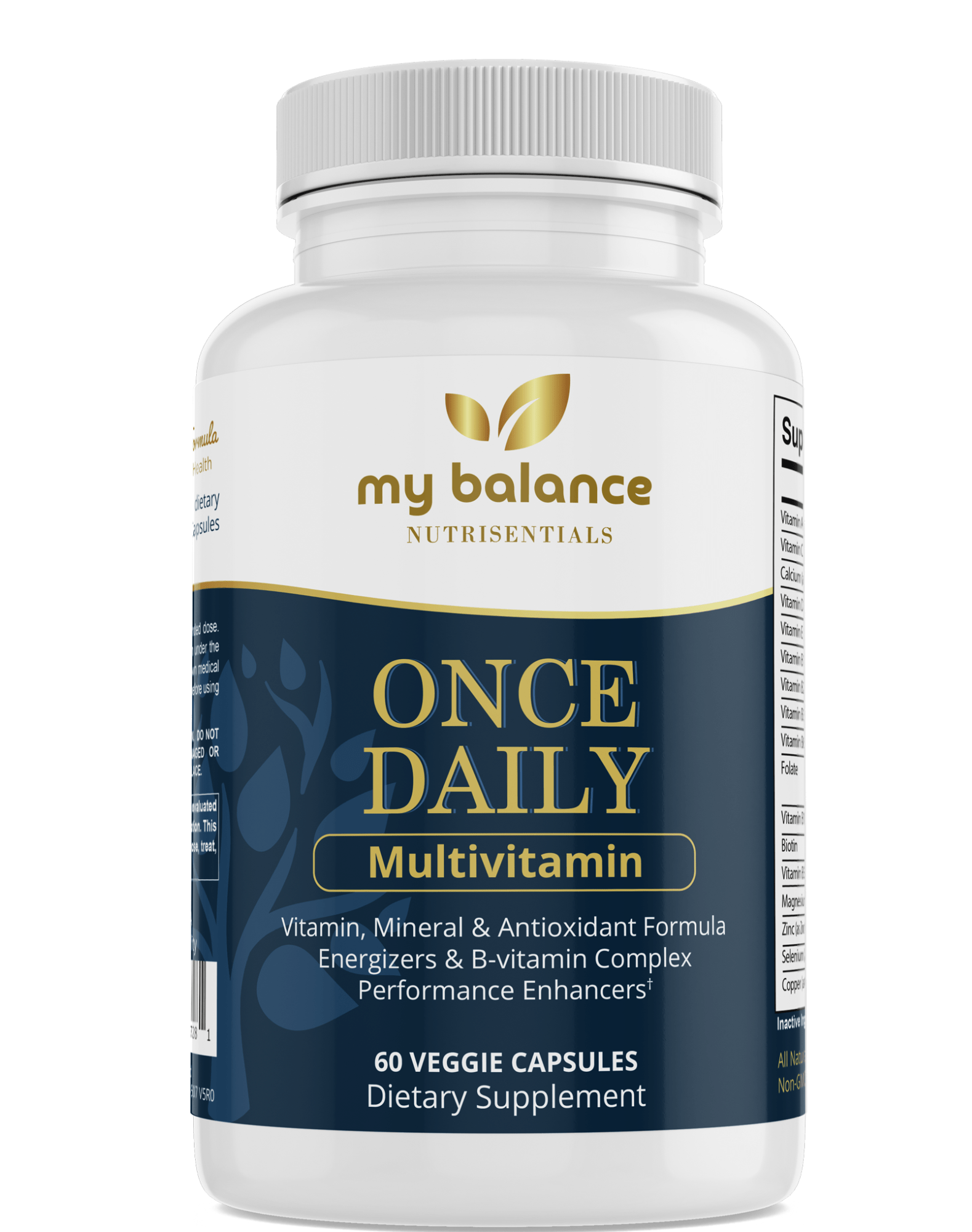 Multivitamins Once Daily – Daily Complete Vitamin & Mineral Supplement - GISTMI