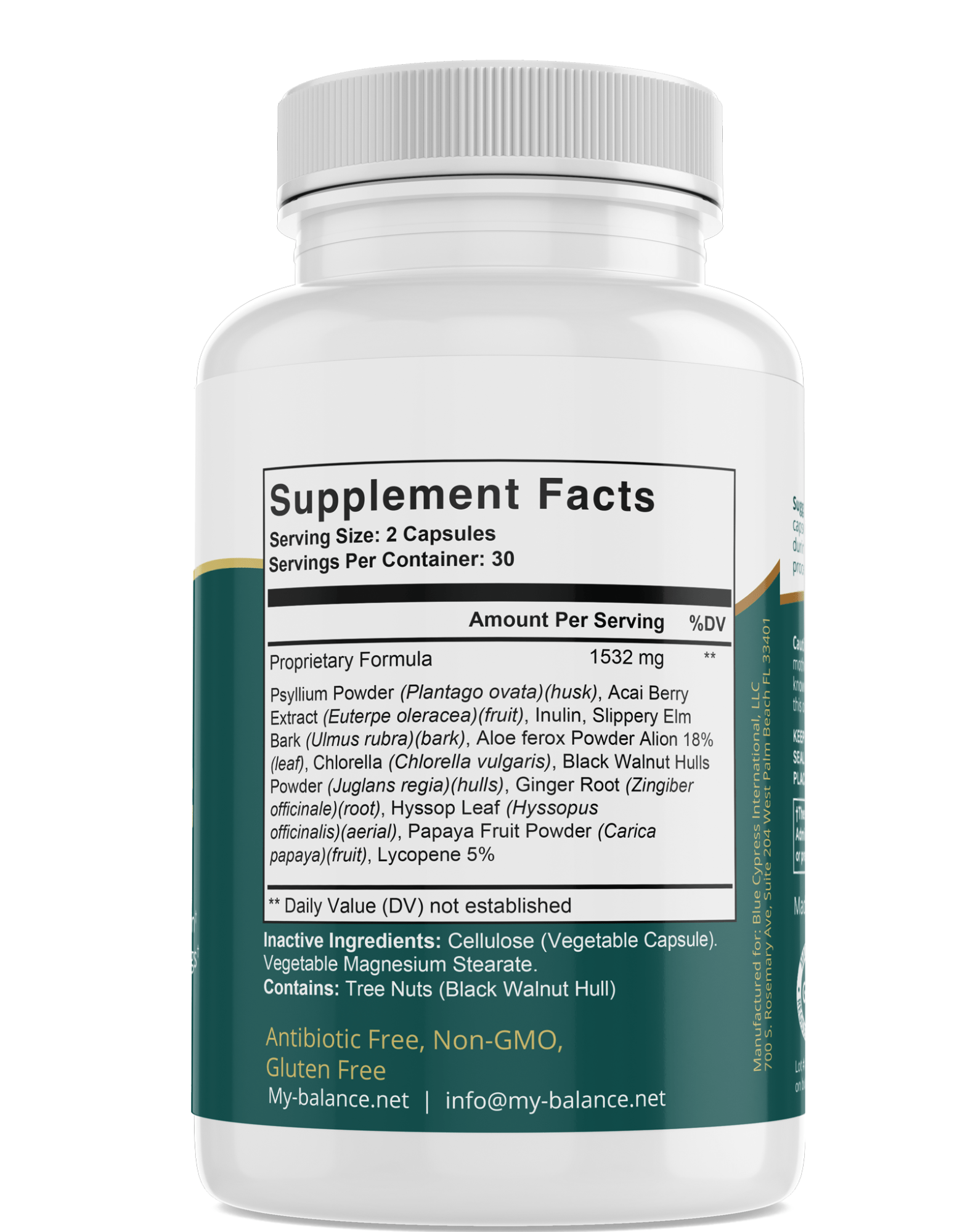 My Balance NutriSentials Colon Cleanse – Digestive Health Support Supplement - GISTMI