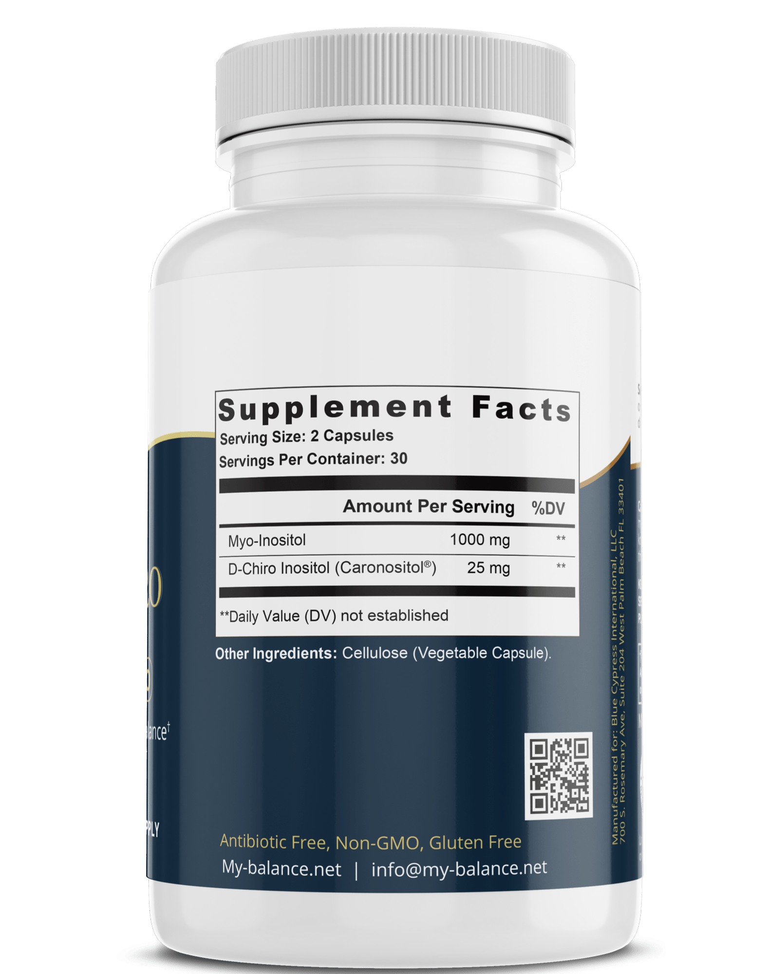 Myo - D Chiro Inositol + IP6 Supplement – Hormone & Metabolic Support - GISTMI