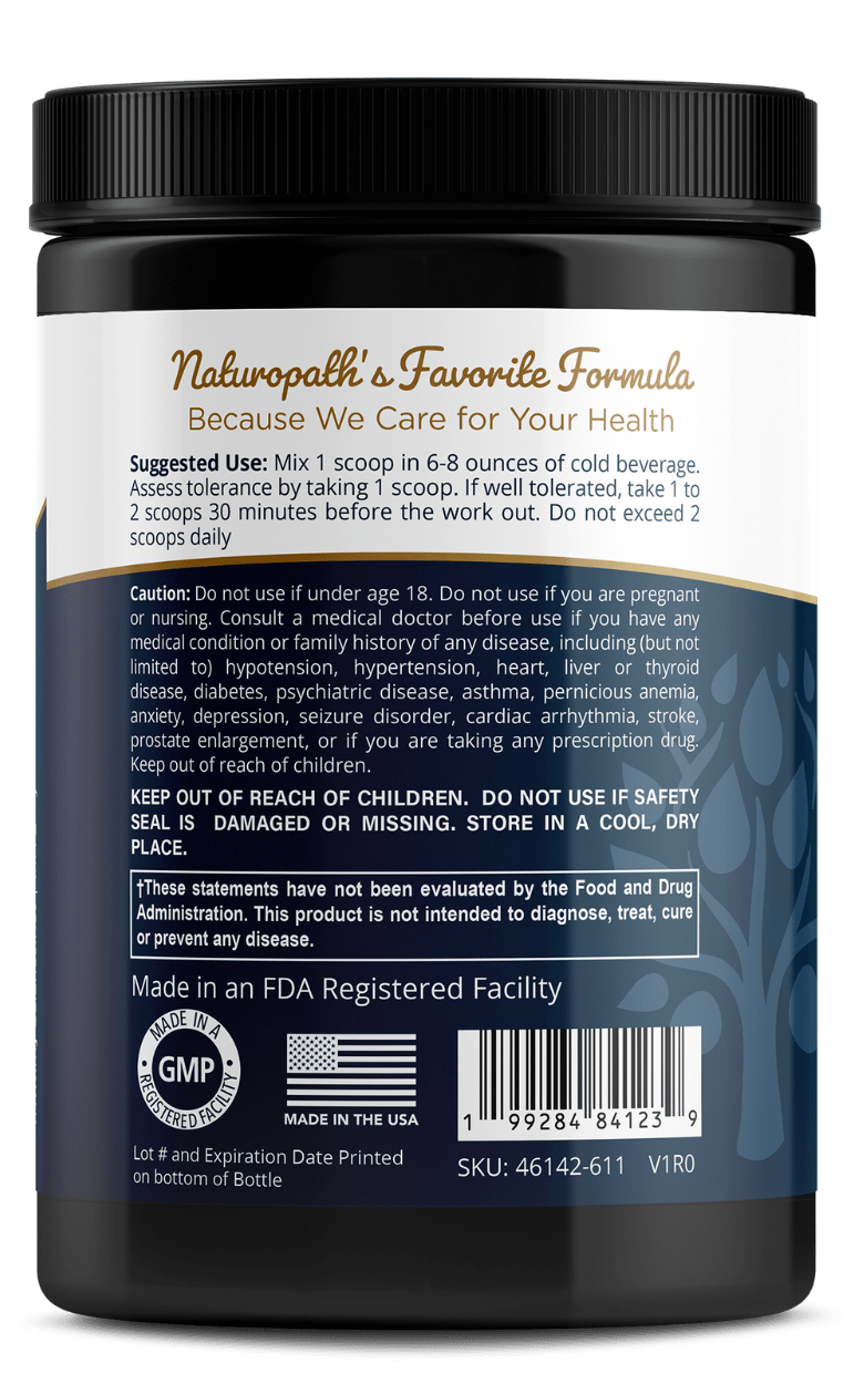 Nitric Oxide Booster Powder Mix – Blue Raspberry Flavor - GISTMI