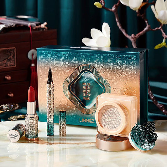 Oriental Chinese Style Makeup SetOriental Chinese Style Makeup Set – Universal 4 - Piece Cosmetic Gift Set - GISTMI