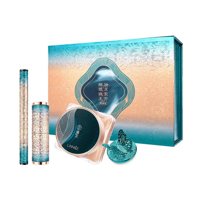 Oriental Chinese Style Makeup SetOriental Chinese Style Makeup Set – Universal 4 - Piece Cosmetic Gift Set - GISTMI