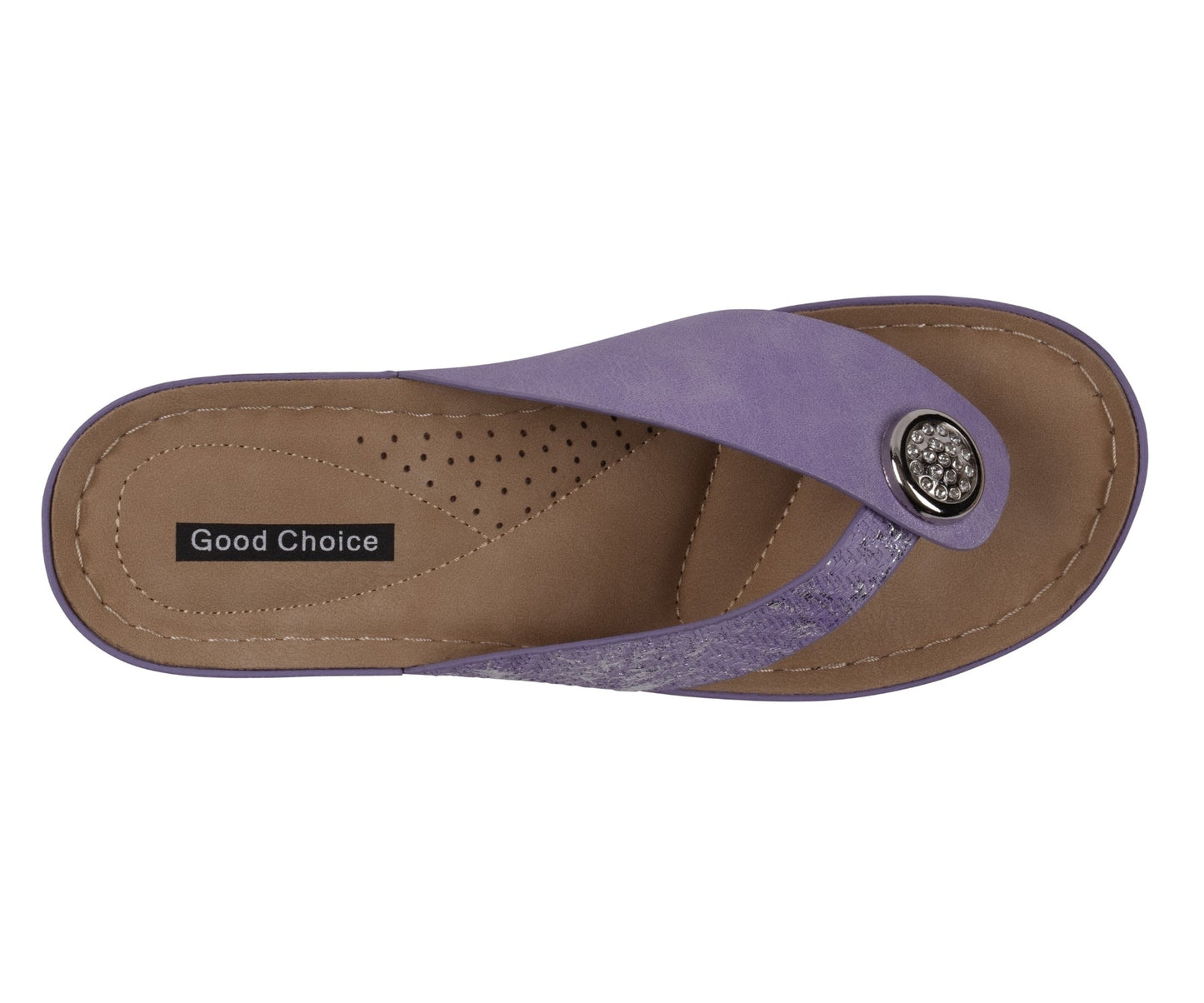 Women’s Lilac Wedge Sandals – Dafni Wedge Heels - GISTMI