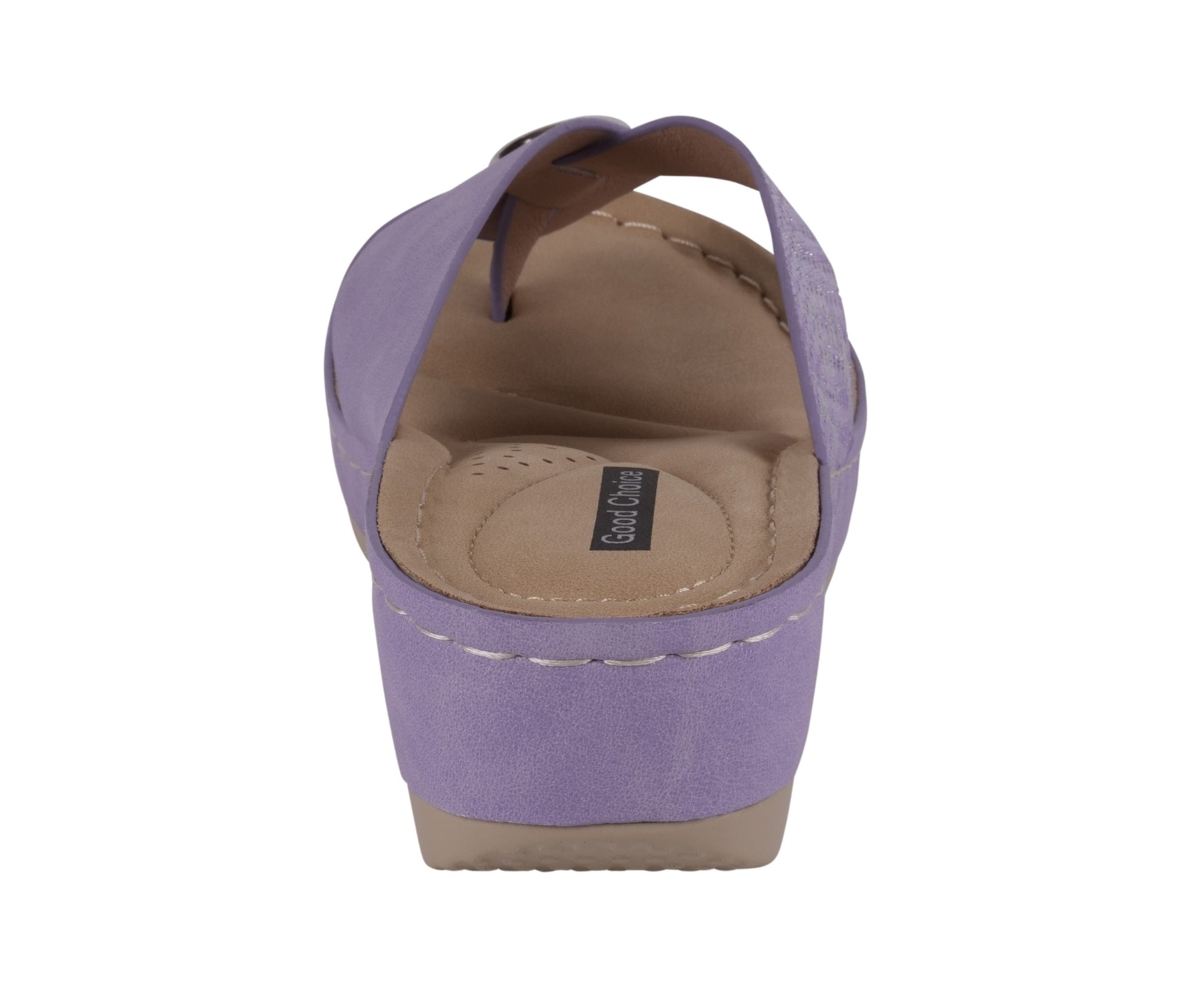 Women’s Lilac Wedge Sandals – Dafni Wedge Heels - GISTMI