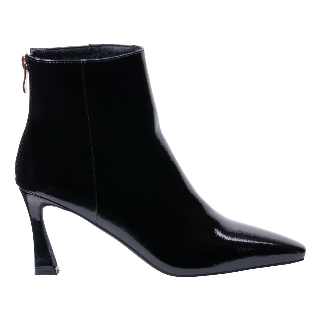 Women’s Marcel Black Bootie – Classic Ankle Boots with Sleek Modern Design - GISTMI