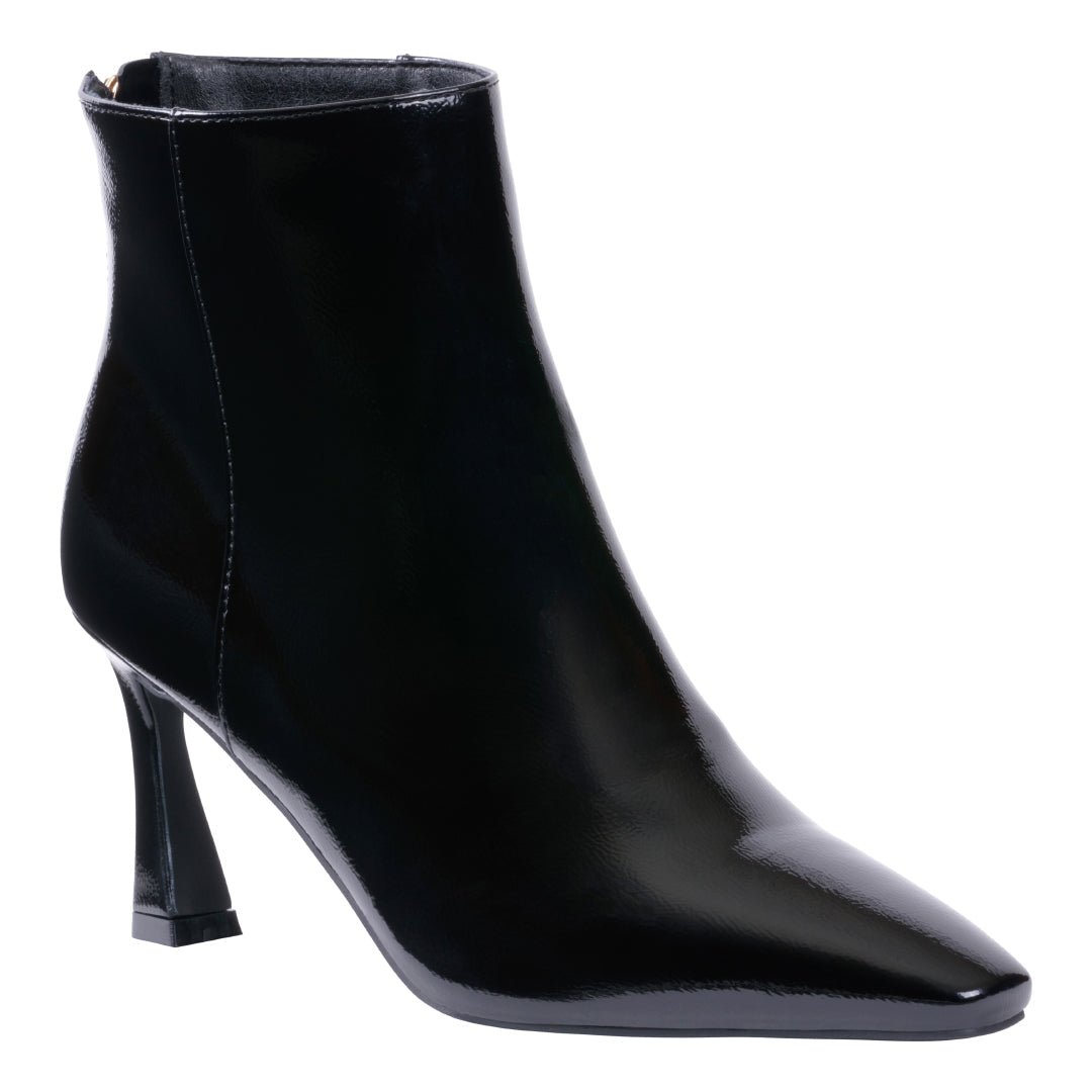 Women’s Marcel Black Bootie – Classic Ankle Boots with Sleek Modern Design - GISTMI