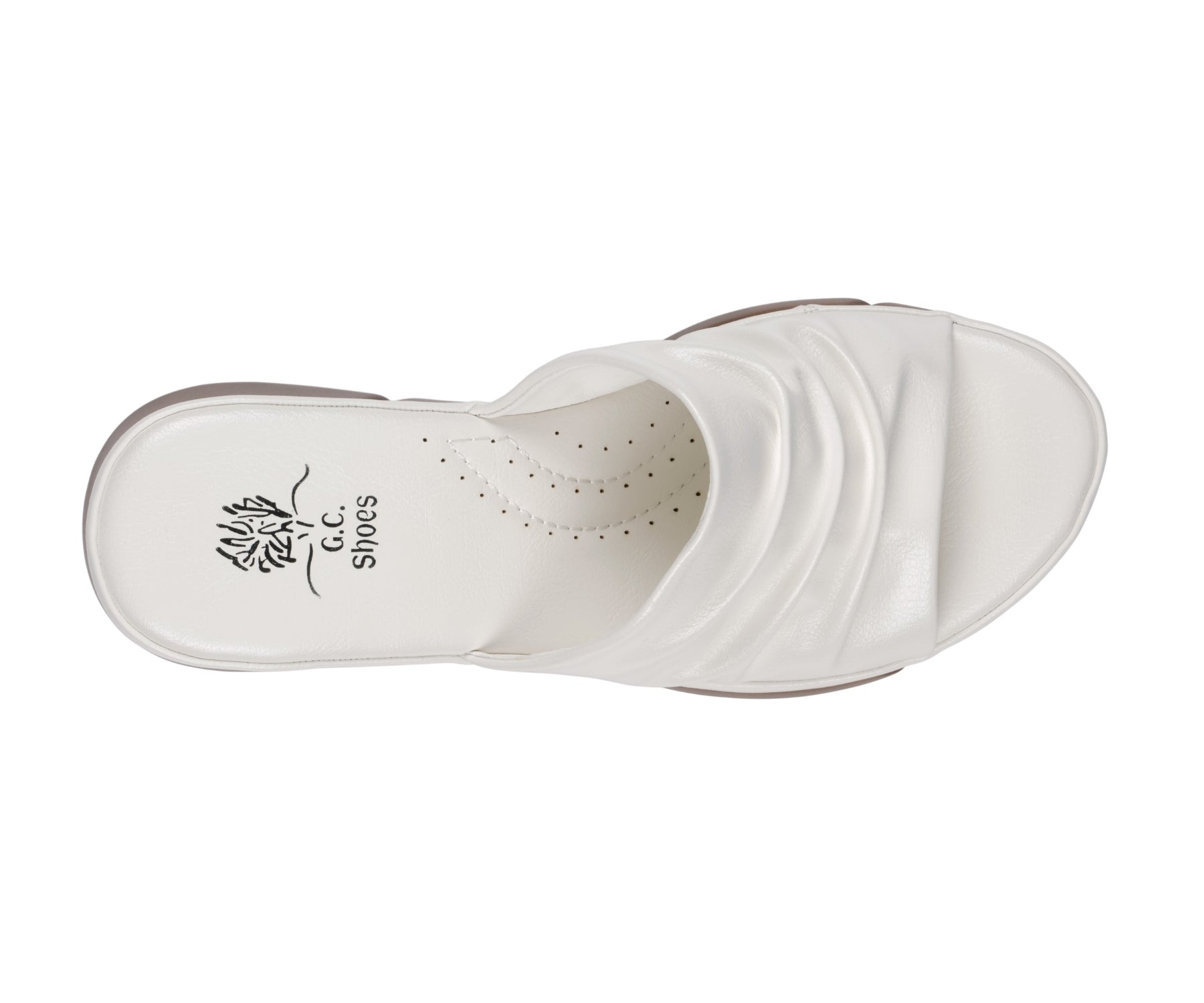 Women’s Nora White Flat Shoes – Comfortable Everyday Casual Flats - GISTMI