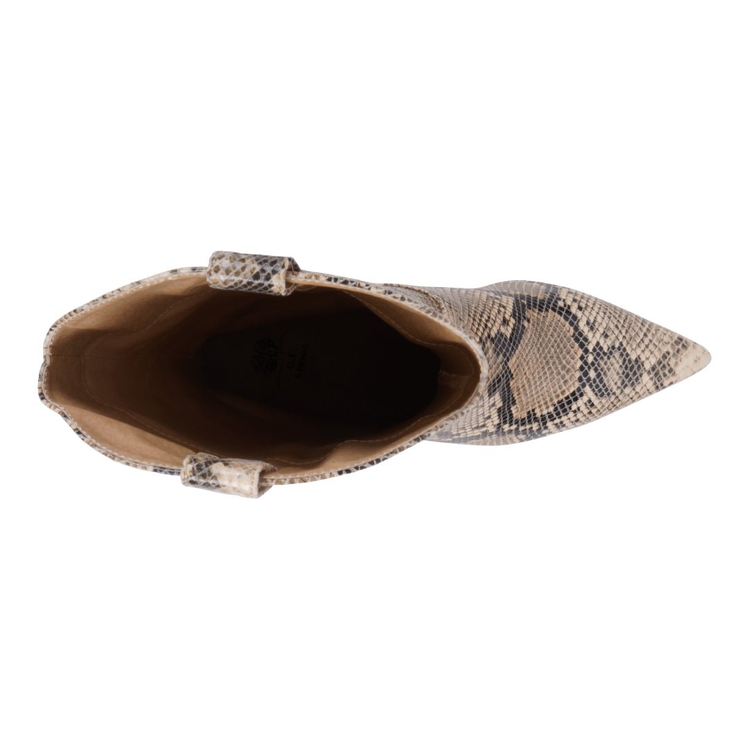 Women’s Thalia Taupe Bootie – Classic Ankle Boots with Elegant Heel - GISTMI