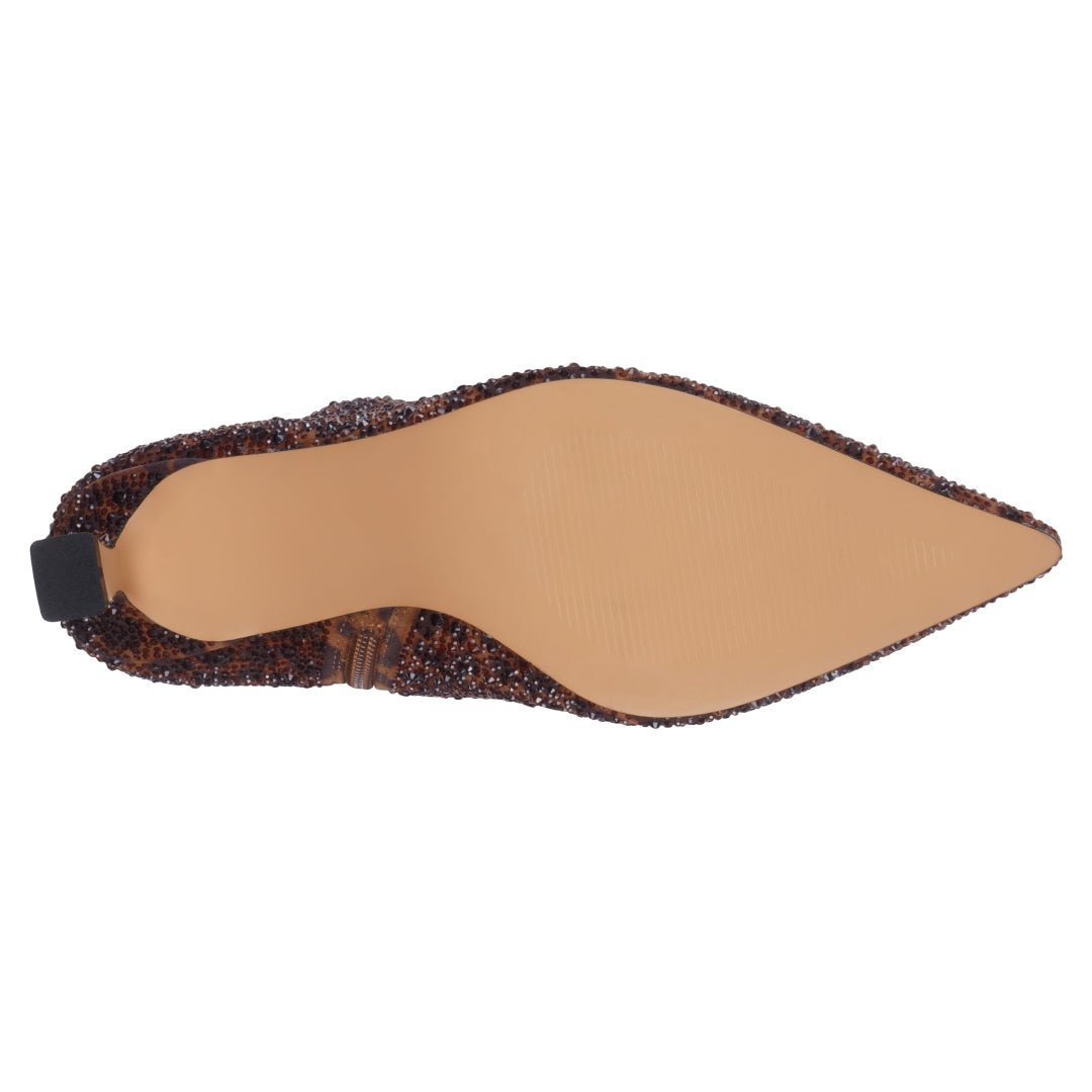 Women’s Tina Leopard Bootie – Animal Print Ankle Boots with Statement Style - GISTMI